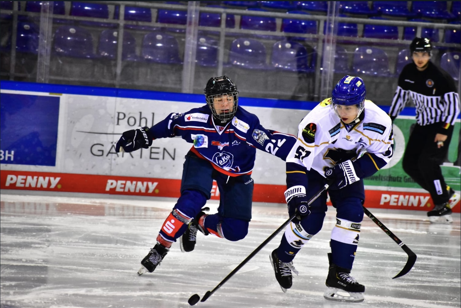 Ein großartiger Sieg für die U20 des EHC Straubing